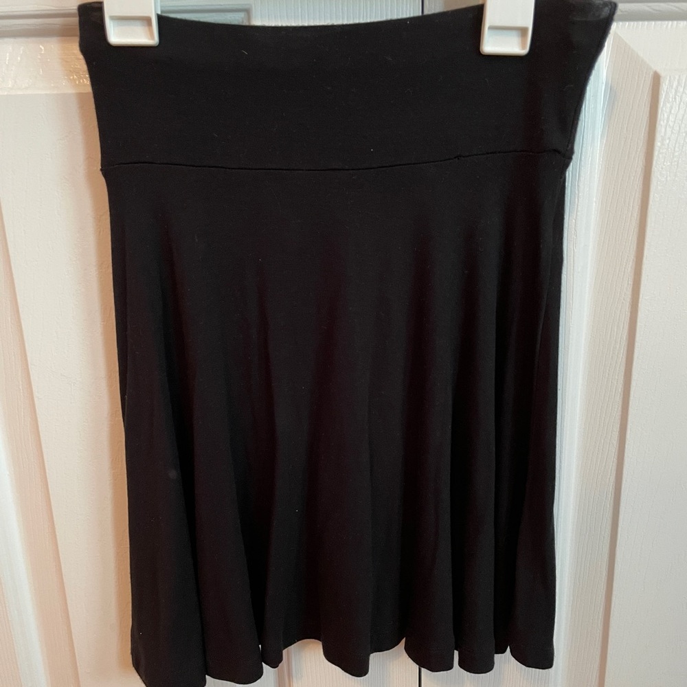 Black Skater Skirt